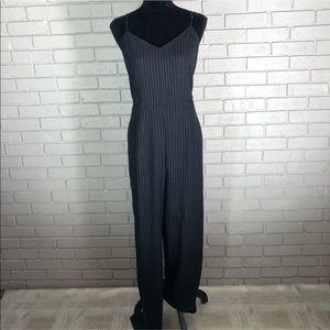 NWT anthropology striped jumpsuit